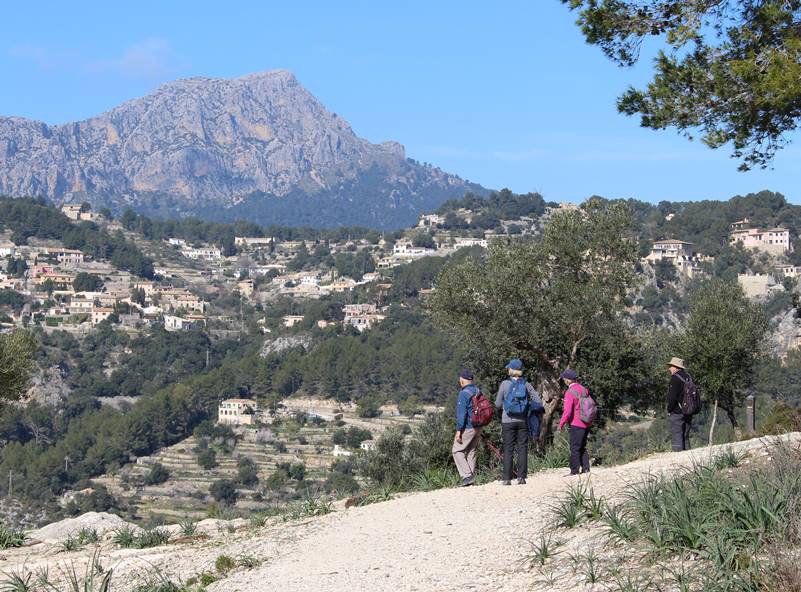 Excursión de Calvià a Puigpunyent, Mallorca